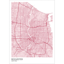 Load image into Gallery viewer, Map of Rochester, New York