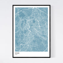 Load image into Gallery viewer, Rome City Map Print