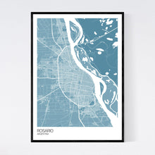 Load image into Gallery viewer, Rosario City Map Print