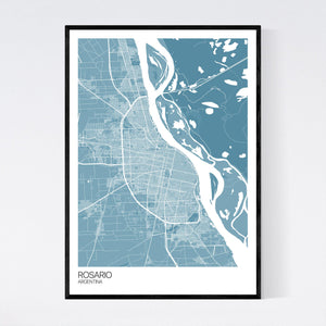 Rosario City Map Print