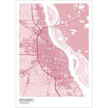 Load image into Gallery viewer, Map of Rosario, Argentina