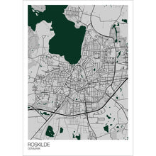 Load image into Gallery viewer, Map of Roskilde, Denmark