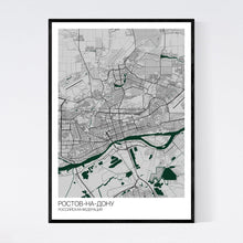 Load image into Gallery viewer, Rostov-on-Don City Map Print