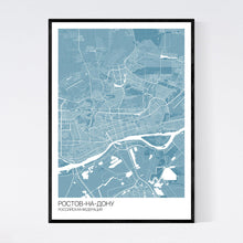 Load image into Gallery viewer, Rostov-on-Don City Map Print