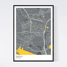 Load image into Gallery viewer, Rosyth Town Map Print