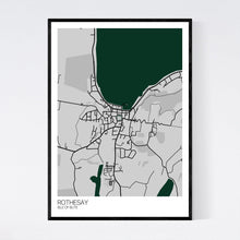 Load image into Gallery viewer, Rothesay Town Map Print