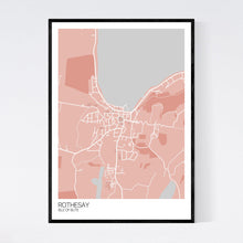 Load image into Gallery viewer, Rothesay Town Map Print