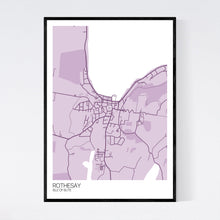 Load image into Gallery viewer, Rothesay Town Map Print