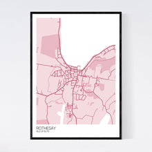 Load image into Gallery viewer, Rothesay Town Map Print
