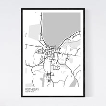 Load image into Gallery viewer, Rothesay Town Map Print