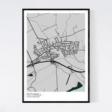 Load image into Gallery viewer, Rothwell City Map Print