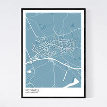Load image into Gallery viewer, Rothwell City Map Print