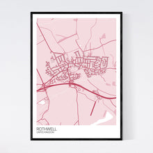 Load image into Gallery viewer, Rothwell City Map Print
