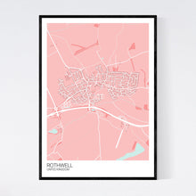 Load image into Gallery viewer, Rothwell City Map Print
