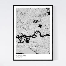 Load image into Gallery viewer, Rotterdam City Map Print