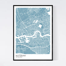 Load image into Gallery viewer, Rotterdam City Map Print