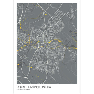 Map of Royal Leamington Spa, United Kingdom