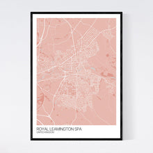 Load image into Gallery viewer, Royal Leamington Spa City Map Print