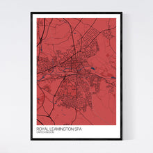 Load image into Gallery viewer, Royal Leamington Spa City Map Print