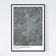 Load image into Gallery viewer, Royal Tunbridge Wells City Map Print