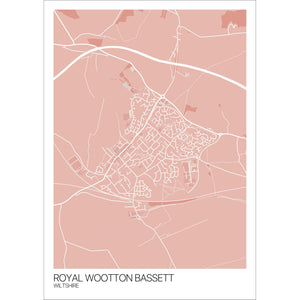 Map of Royal Wootton Bassett, Wiltshire