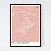 Load image into Gallery viewer, Map of Royal Wootton Bassett, Wiltshire