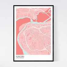 Load image into Gallery viewer, Runcorn City Map Print