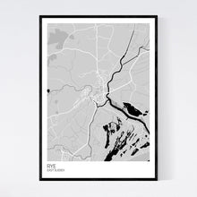 Load image into Gallery viewer, Rye Town Map Print