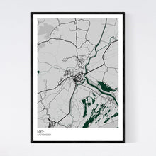 Load image into Gallery viewer, Rye Town Map Print
