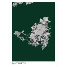 Load image into Gallery viewer, Map of Saint Martin, 