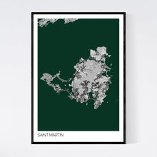 Load image into Gallery viewer, Map of Saint Martin, 