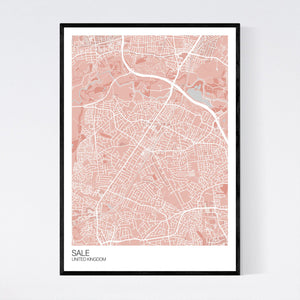 Sale City Map Print