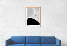 Load image into Gallery viewer, Map of Salerno, Italy