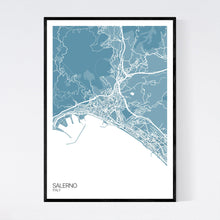 Load image into Gallery viewer, Salerno City Map Print