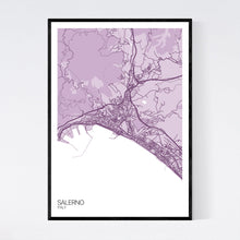 Load image into Gallery viewer, Salerno City Map Print