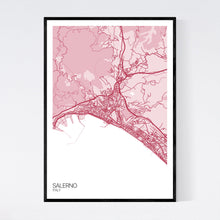 Load image into Gallery viewer, Salerno City Map Print