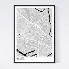 Load image into Gallery viewer, Salford City Map Print