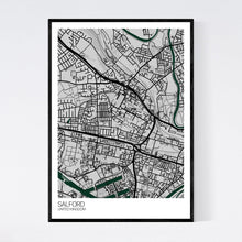 Load image into Gallery viewer, Salford City Map Print