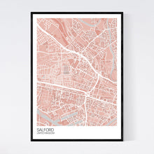 Load image into Gallery viewer, Salford City Map Print