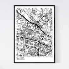 Load image into Gallery viewer, Salford City Map Print