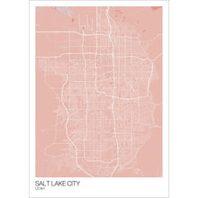 Load image into Gallery viewer, Map of Salt Lake City, Utah