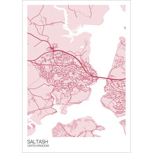 Load image into Gallery viewer, Map of Saltash, United Kingdom