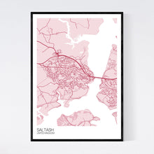 Load image into Gallery viewer, Map of Saltash, United Kingdom