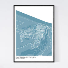 Load image into Gallery viewer, Saltburn-by-the-Sea Town Map Print