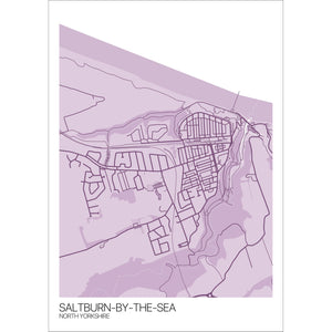 Map of Saltburn-by-the-Sea, North Yorkshire