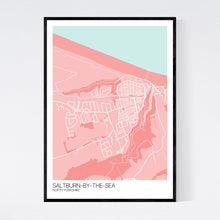 Load image into Gallery viewer, Saltburn-by-the-Sea Town Map Print
