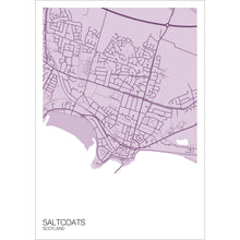 Load image into Gallery viewer, Map of Saltcoats, Scotland