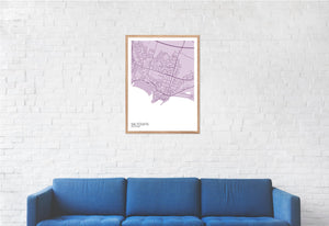 Map of Saltcoats, Scotland
