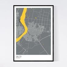 Load image into Gallery viewer, Salto City Map Print
