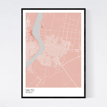 Load image into Gallery viewer, Salto City Map Print